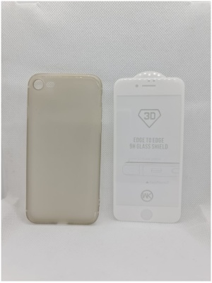 سكرين و جراب  ايفون 7 بلس , Screen Protector & Cover iphone 7 Plus