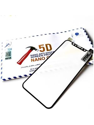 سكرين ايفون اكس نانو اسود ,  Screen Protector iphone X