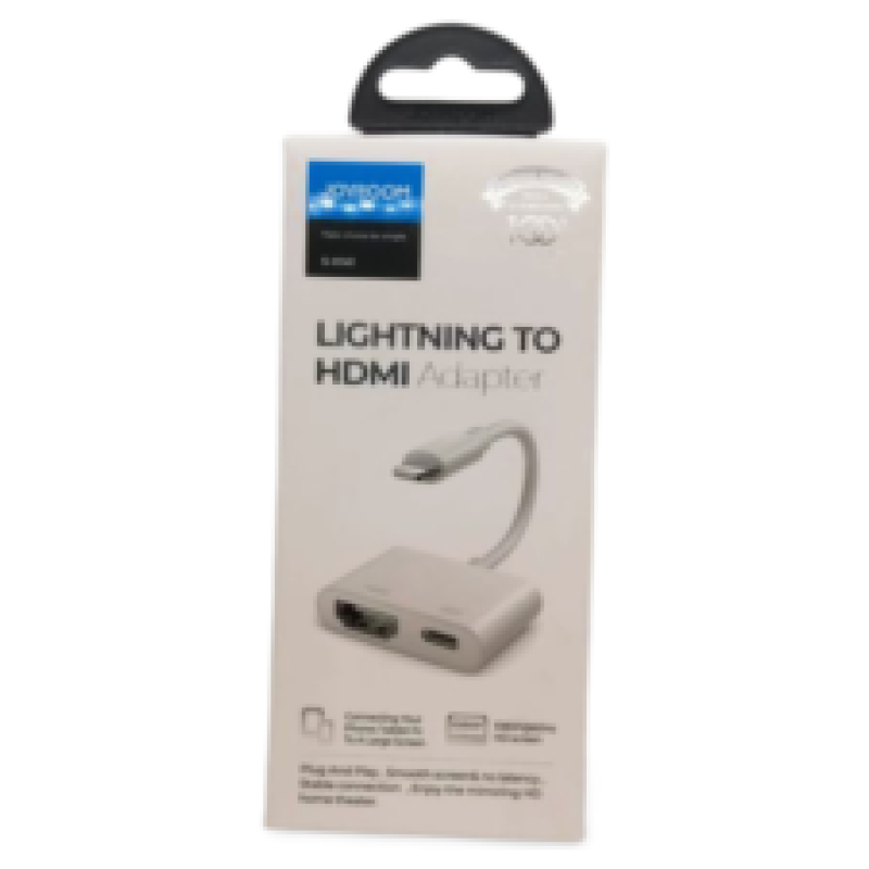 ⁦كابل ايفون الي اتش دي ام اي HDMI من جوي رووم | Lightning to hdmi joyroom⁩ - الصورة ⁦4⁩