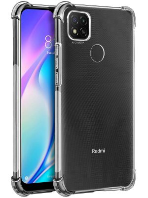 جراب غوريلا شاومى REDMI 9C ضهر شفاف