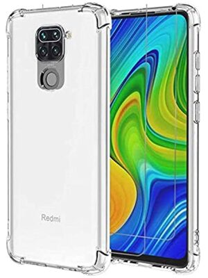 جراب غوريلا شاومى NOTE 9 ضهر شفاف