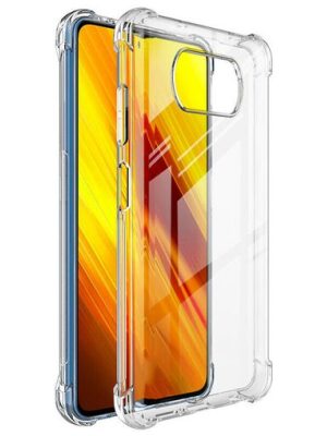 جراب غوريلا شاومى POCO X3 ضهر شفاف