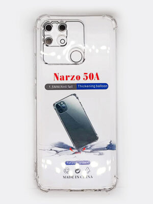 جراب غوريلا ريلمى NARZO 50A ضهر شفاف