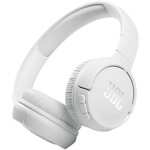 JBL سماعة رأس لاسلكية فوق الاذن بصوت جهوري نقي من تون 510BT، لون ابيض - HEADPHONE BLUETOOTH JBL TUNE 510 WHITE - الصورة 3