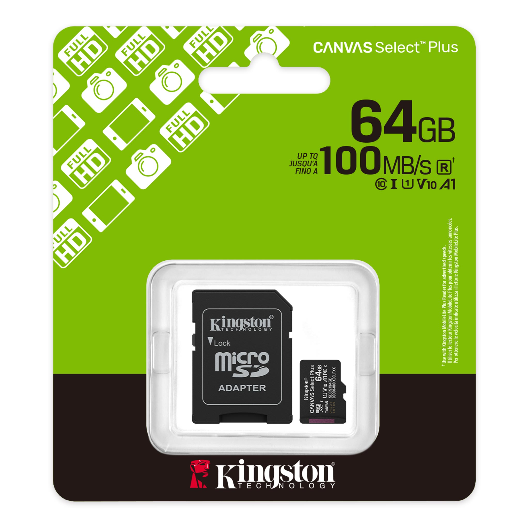 MEMORY KINGSTONE 64G C10 - ذاكرة كينجستون 64G C10