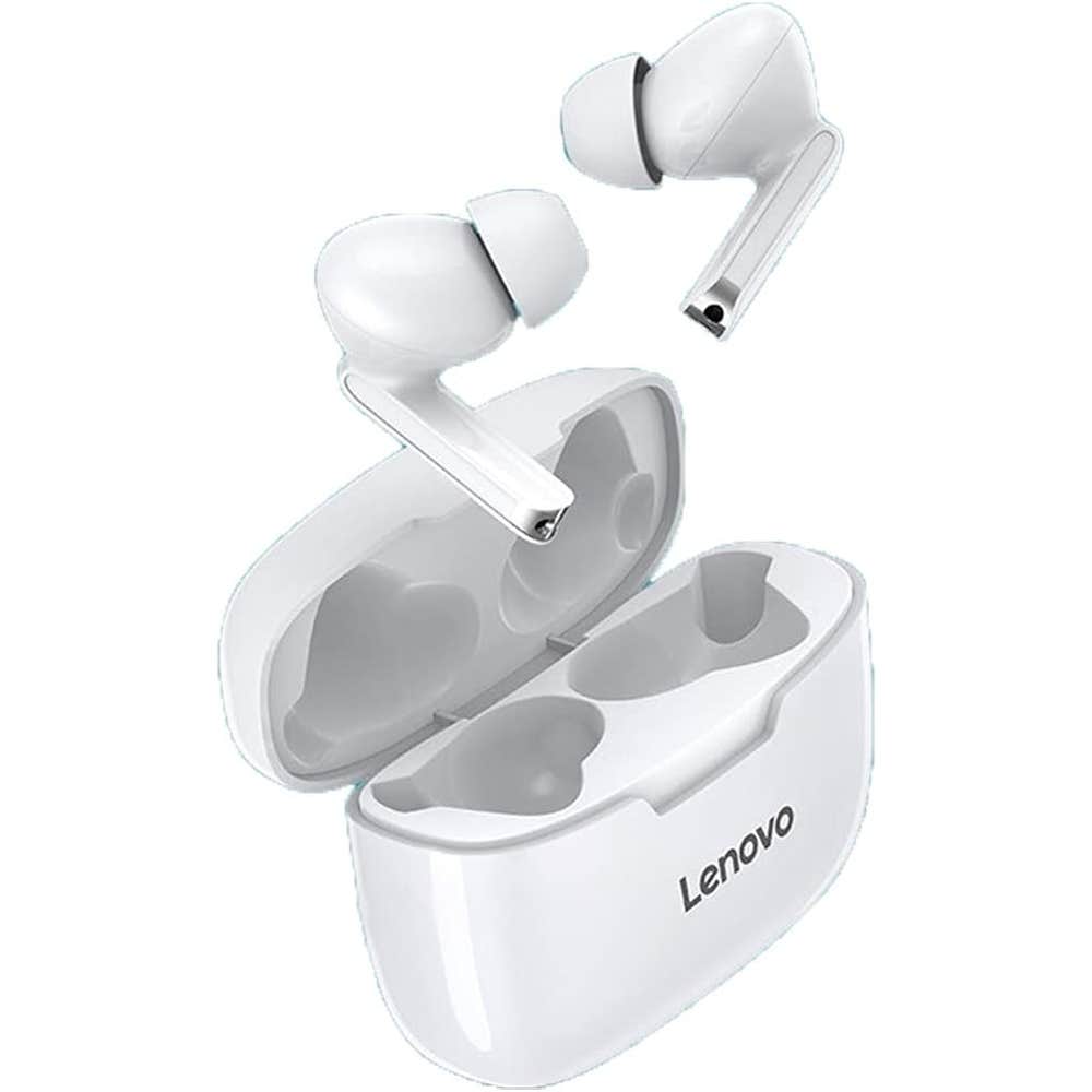 AIRPODS LENOVO XT90 WHITE - سماعات أيربودز لينوفو XT90 أبيض - الصورة 2