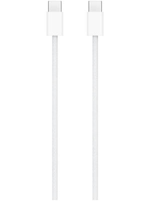 CABLE IPH15 TYPEC/TYPEC WHITE 1M 60W ORG - كابل ايفون15 TYPEC/TYPEC أبيض 1 متر 60 واط أصلي
