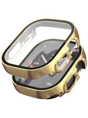 WATCH CASE GLASS LIGHT GOLD/(44 49)MM - علبة ساعة زجاج ذهبي فاتح / (44 49) ملم