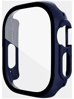 WATCH CASE GLASS BLUE/(44 49)MM - علبة ساعة زجاج أزرق / (44 49) ملم