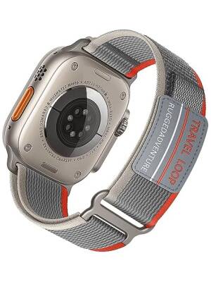 STRAPWATCH PANSEH TRAIL LOOP GRAY/42 49MM - ساعة بحزام بانسيه حلقة تريل رمادي / 42 49 مم