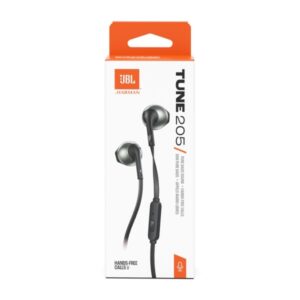 HEADPHONE JBL TUNE 205/BLACK - سماعة رأس JBL TUNE 205/أسود