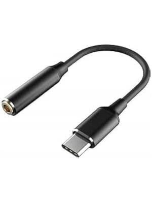 CONVERT HEADPHONE 3.5 TO TYPE C BL - محول سماعات الرأس 3.5 إلى التايب سي BL