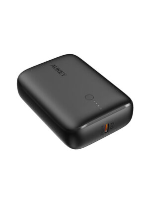 أوكي ترو باور بانك 10000 مللي أمبير ميني 20 وات أسود - AUKEY TRUE POWERBANK 10000MAH MINI 20W BLACK ORG