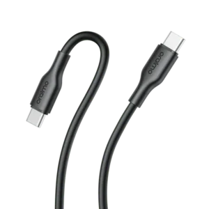 CABLE ORAIMO TYPE C /TYPEC 1145CC 1M BLACK ORG - كابل أورايمو من النوع C / النوع C 1145CC 1 متر أسود أصلي