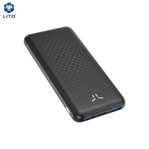 باور بانك ليتو LP11 سعة 10000 مللي أمبير، شحن سريع QC2/4A أصلي - POWERBANK LITO LP11 10000MAH QC2/4A ORIGINAL
