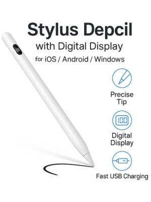 PEN UNIVESAL STYLUS PEN IOS/ANDROID WINDOS - قلم ستايلس عملي آي أو إس/أندرويد/ويندوز