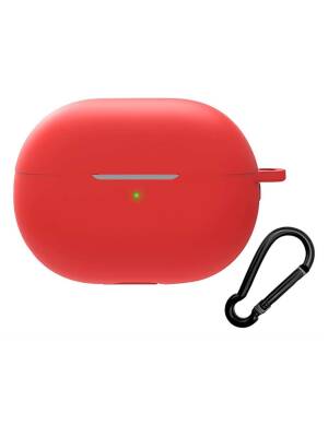 CASE SILCONE PROTECTIVE CASE/ROSE RED - جراب سيليكون واقي / أحمر وردي