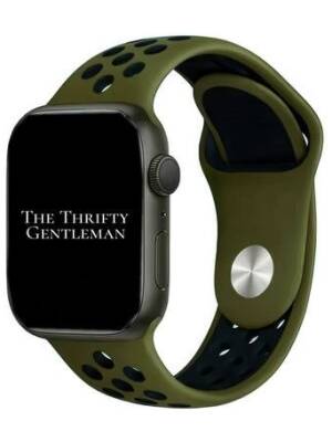 WATCH BAND GREEN GREEN 38/40/41/22MM - سوار ساعة أخضر 38/40/41/22 ملم